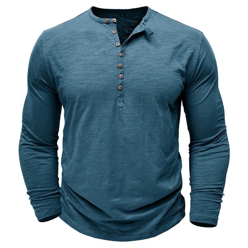 T-shirt en coton à manches longues