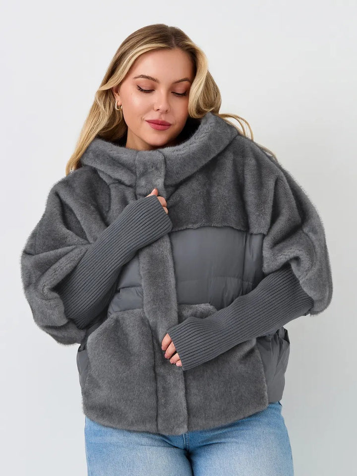 Hooded thermal coat