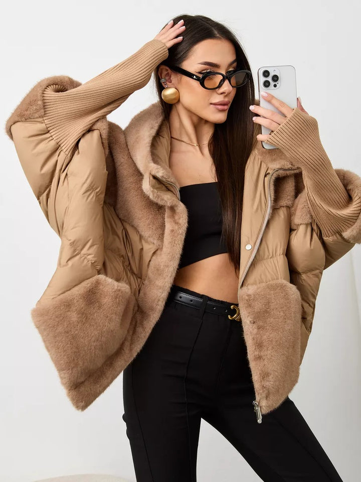 Hooded thermal coat