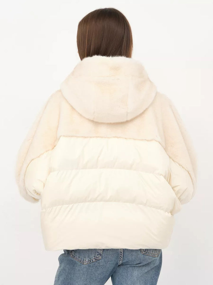 Hooded thermal coat