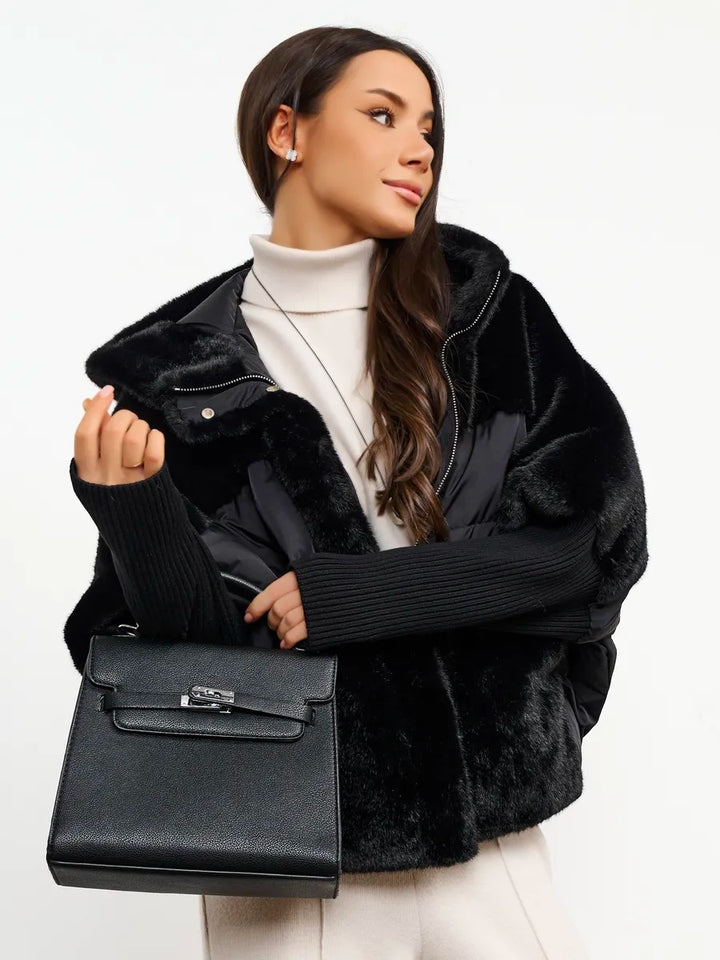 Hooded thermal coat