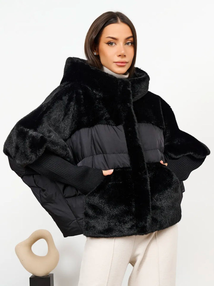 Hooded thermal coat