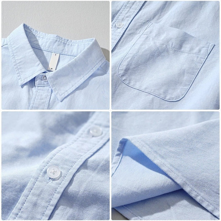 CHEMISE EN LIN BLANCA