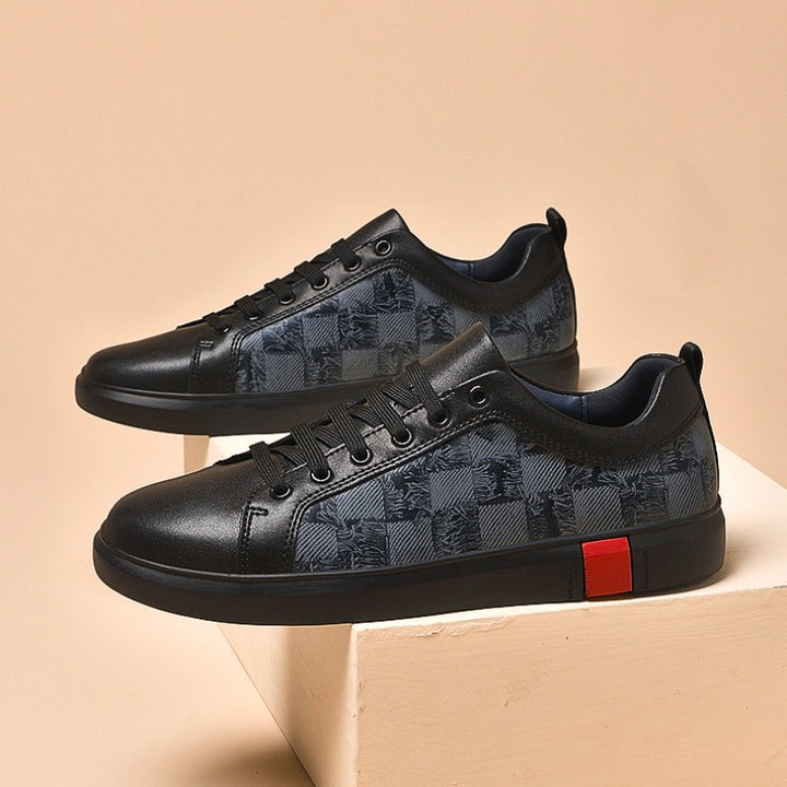Obsidian-Ledersneaker