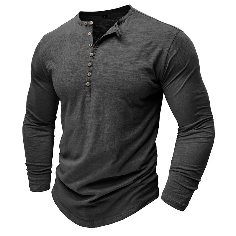 T-shirt en coton à manches longues