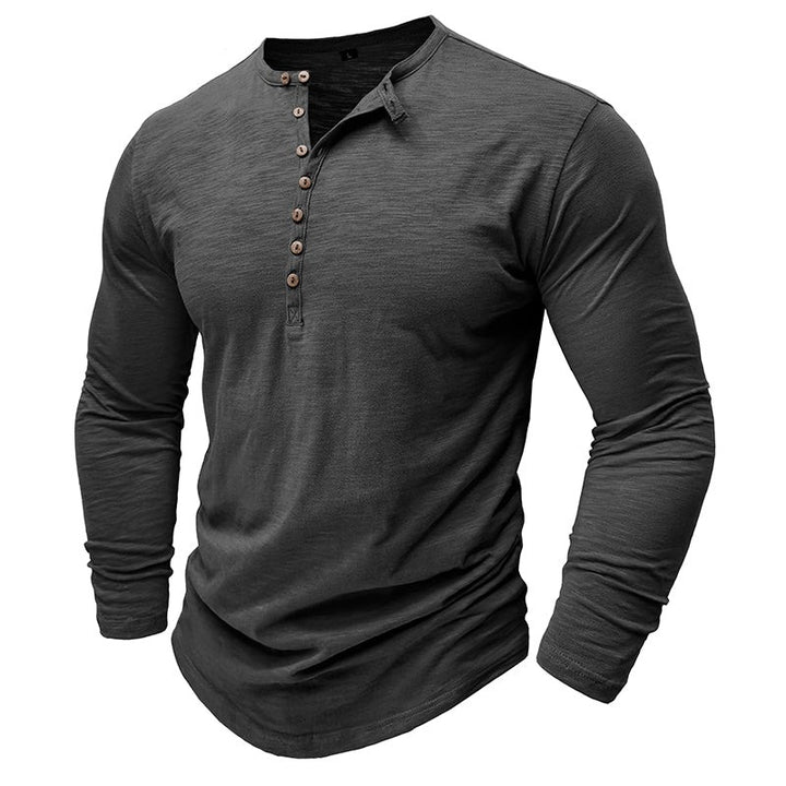 T-shirt en coton à manches longues