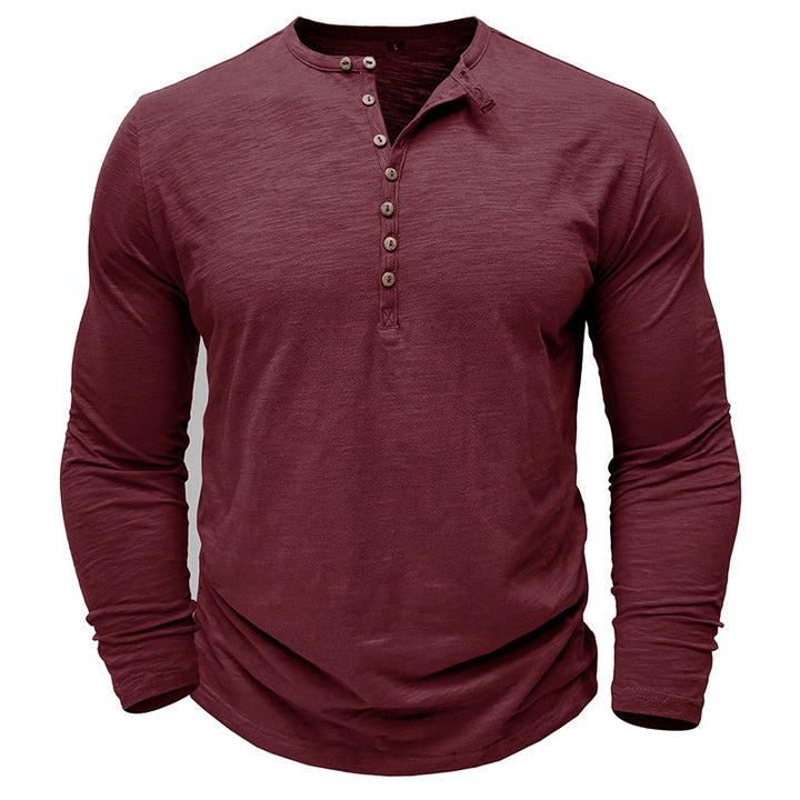 T-shirt en coton à manches longues
