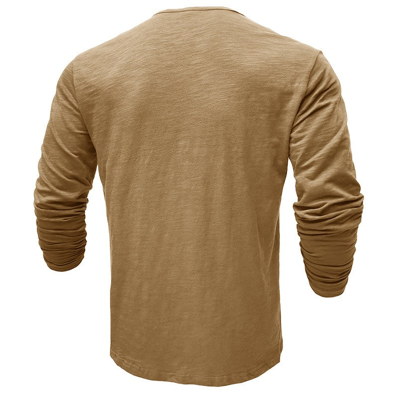 T-shirt en coton à manches longues