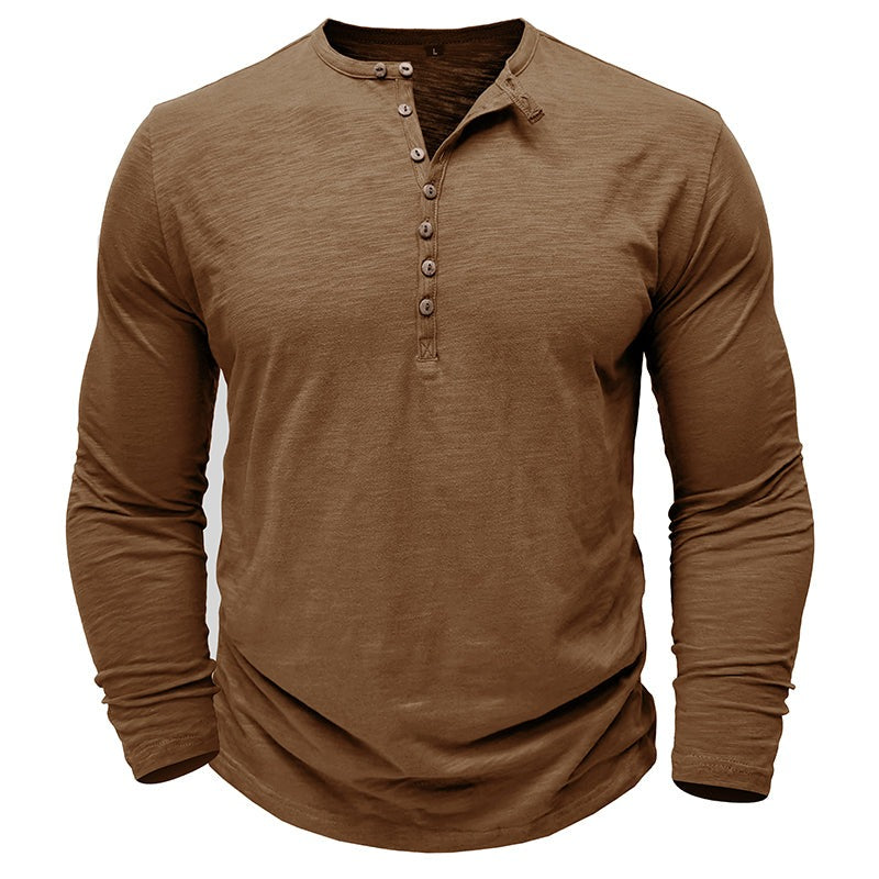 T-shirt en coton à manches longues