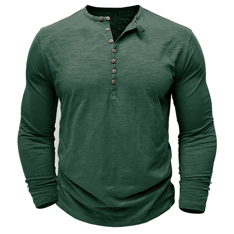 T-shirt en coton à manches longues