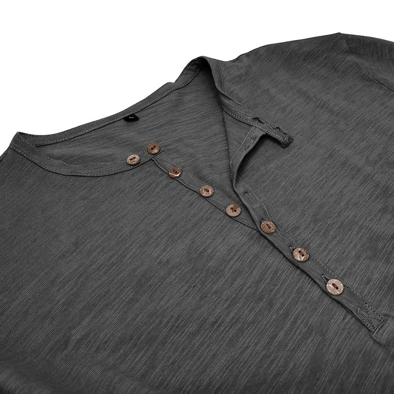 T-shirt en coton à manches longues