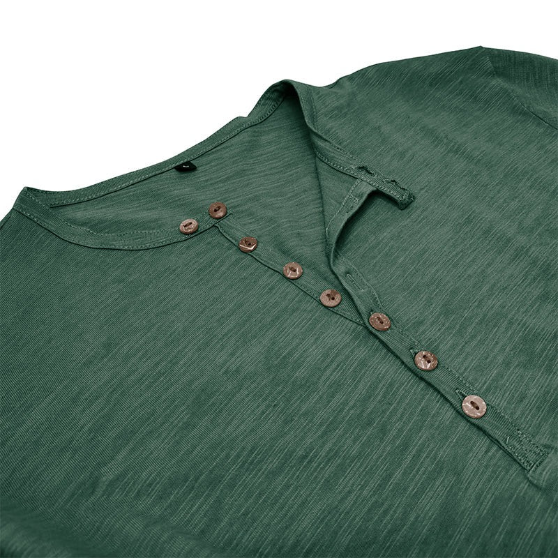 T-shirt en coton à manches longues