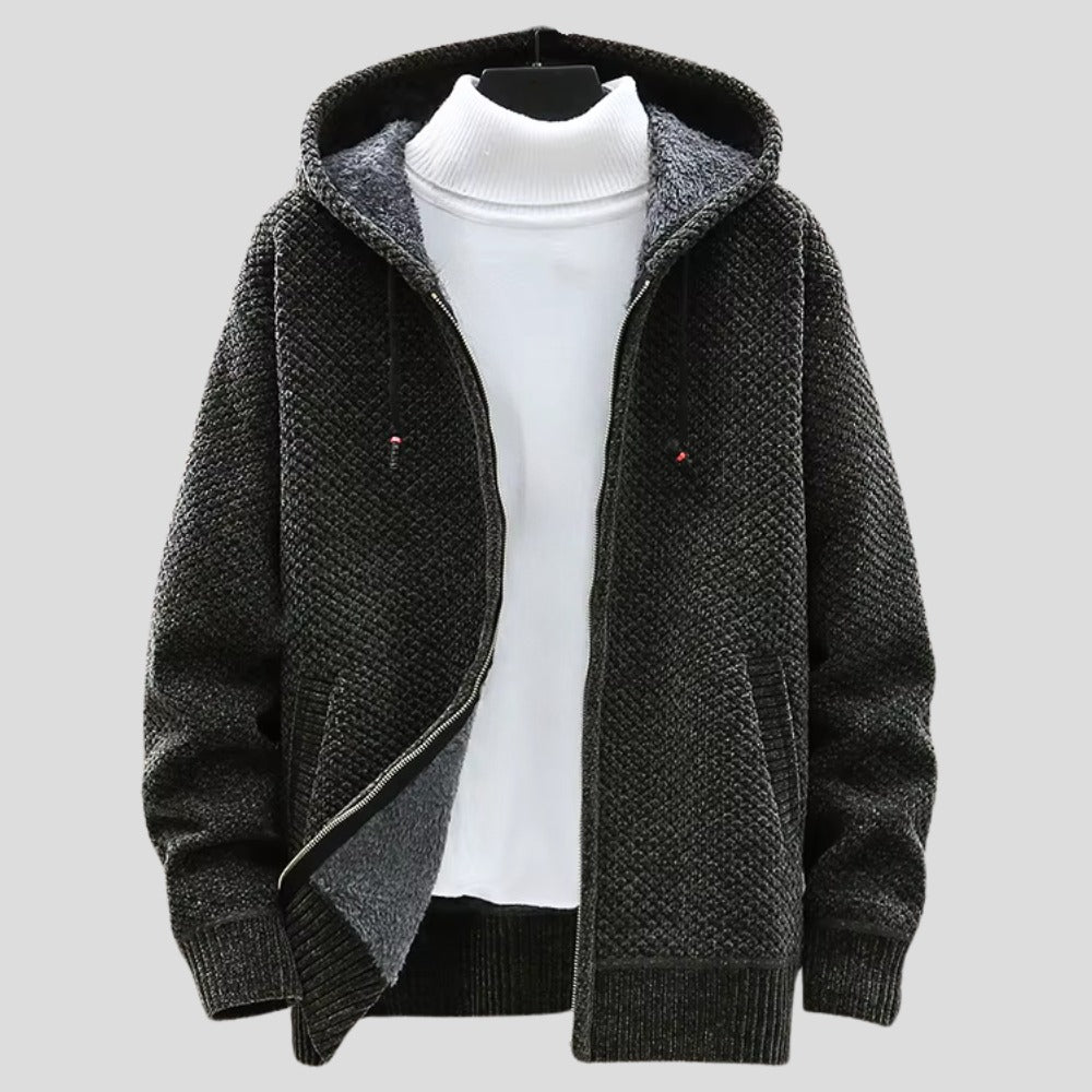 Sweat à capuche en tricot Oslo