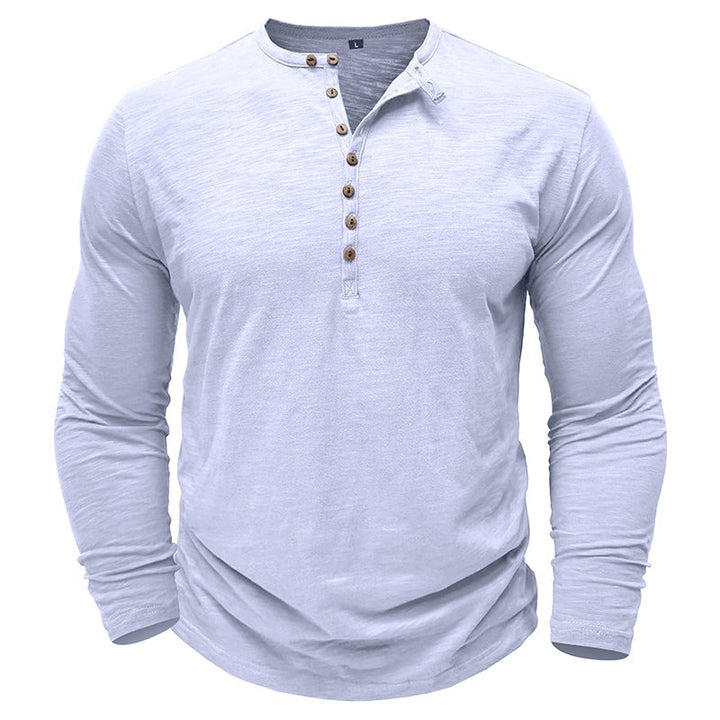 T-shirt en coton à manches longues