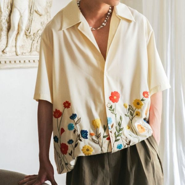 Chemise fleurie Lozano Lopez