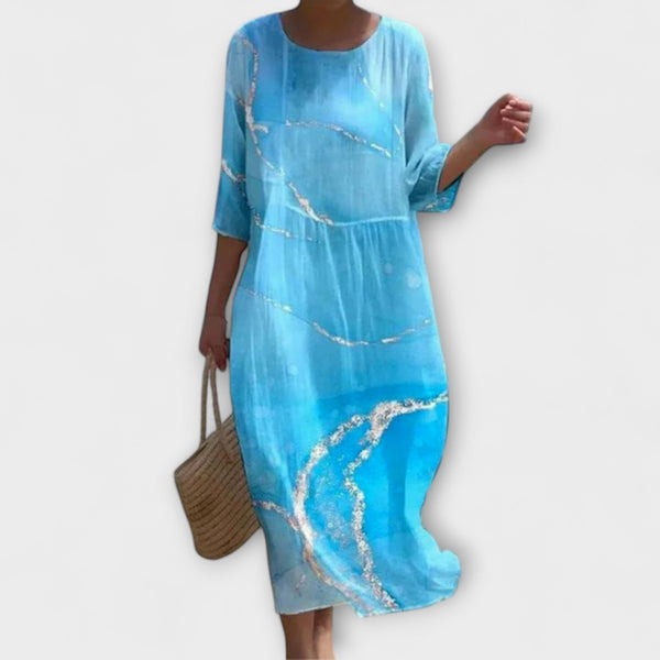 Miranda - Robe longue florale élégante