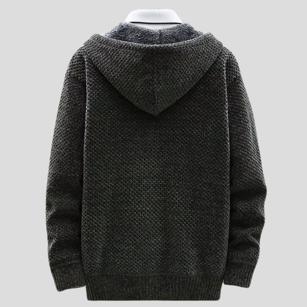 Sweat à capuche en tricot Oslo