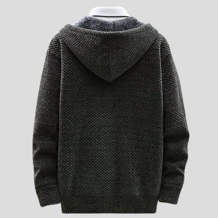 Sweat à capuche en tricot Oslo