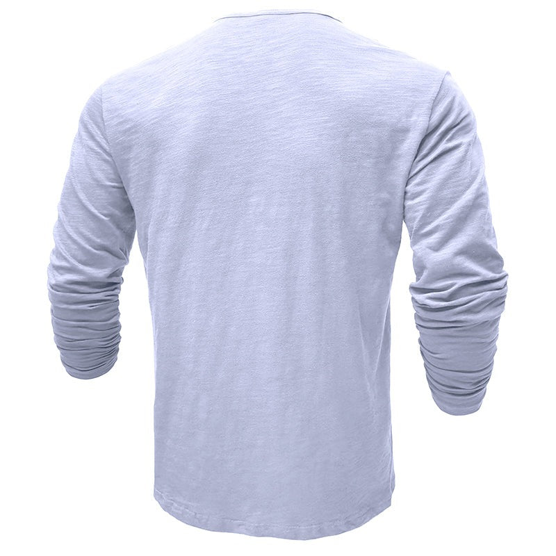 T-shirt en coton à manches longues
