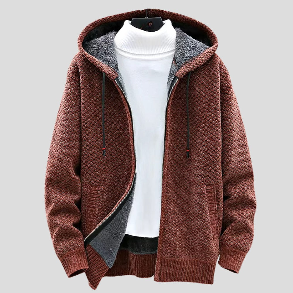 Sweat à capuche en tricot Oslo