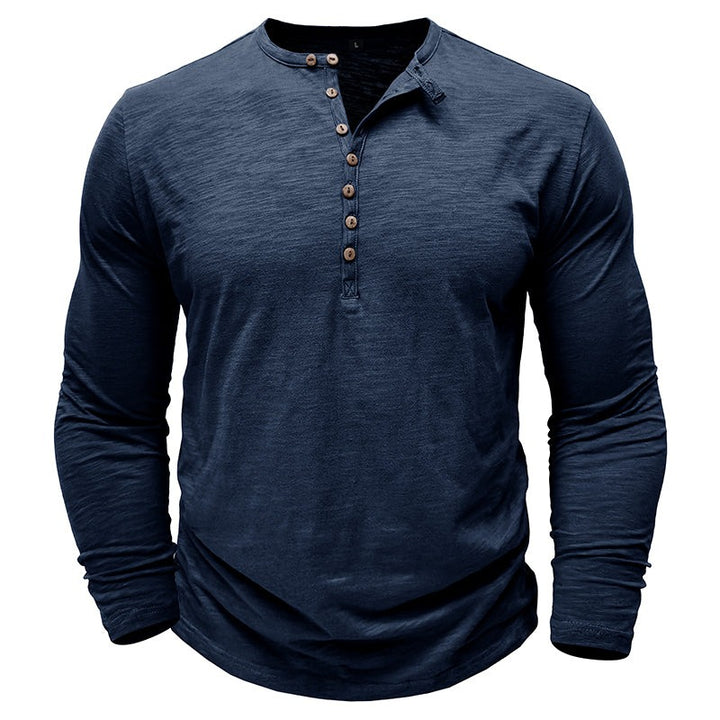 T-shirt en coton à manches longues