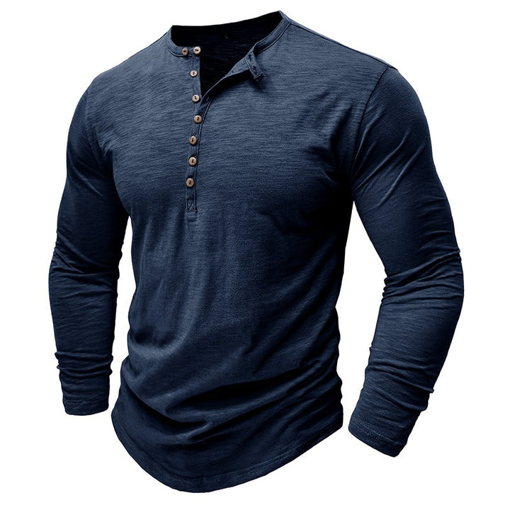 T-shirt en coton à manches longues