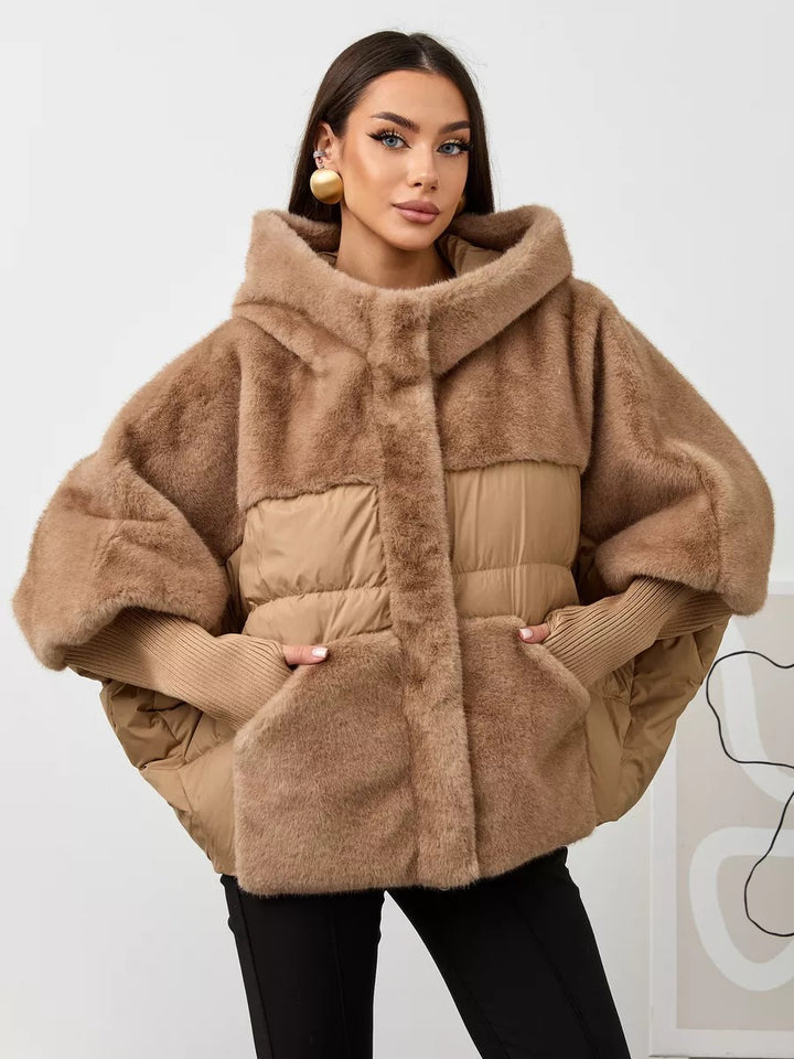 Hooded thermal coat