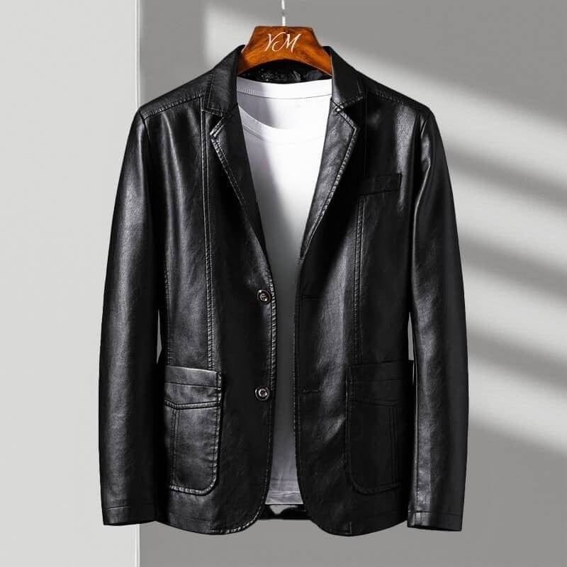 Veste en cuir Alessandro Verdi
