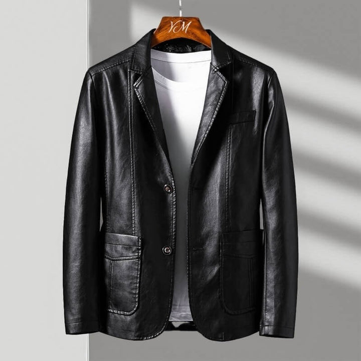 Veste en cuir Alessandro Verdi