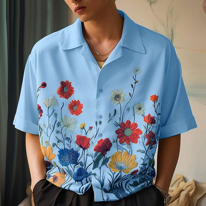 Chemise fleurie Lozano Lopez