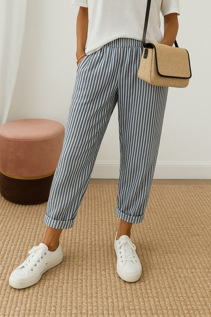 Pantaloni a righe Lore