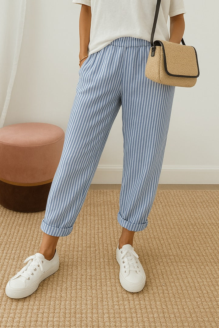 Pantaloni a righe Lore