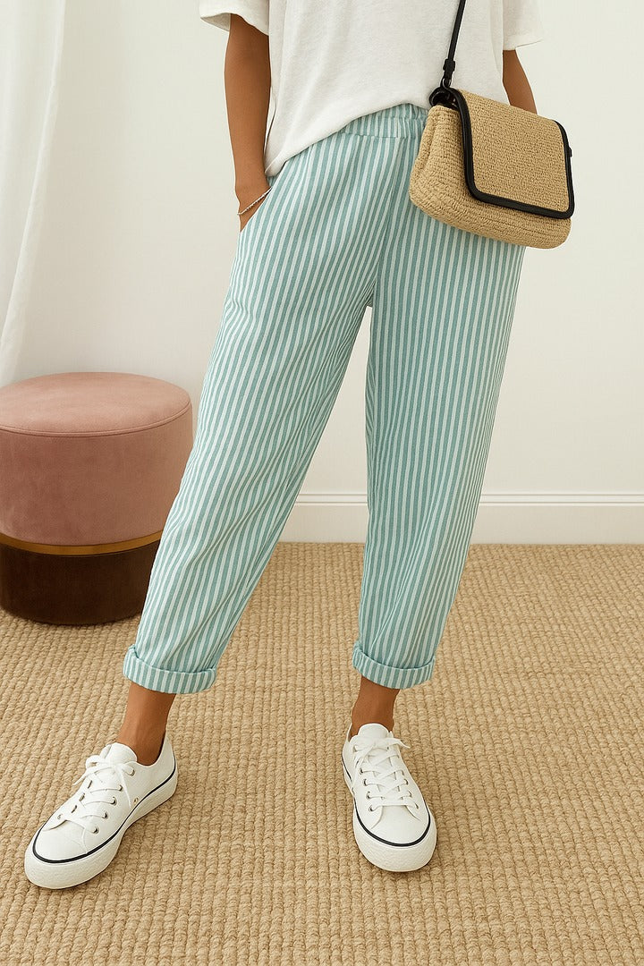 Pantaloni a righe Lore