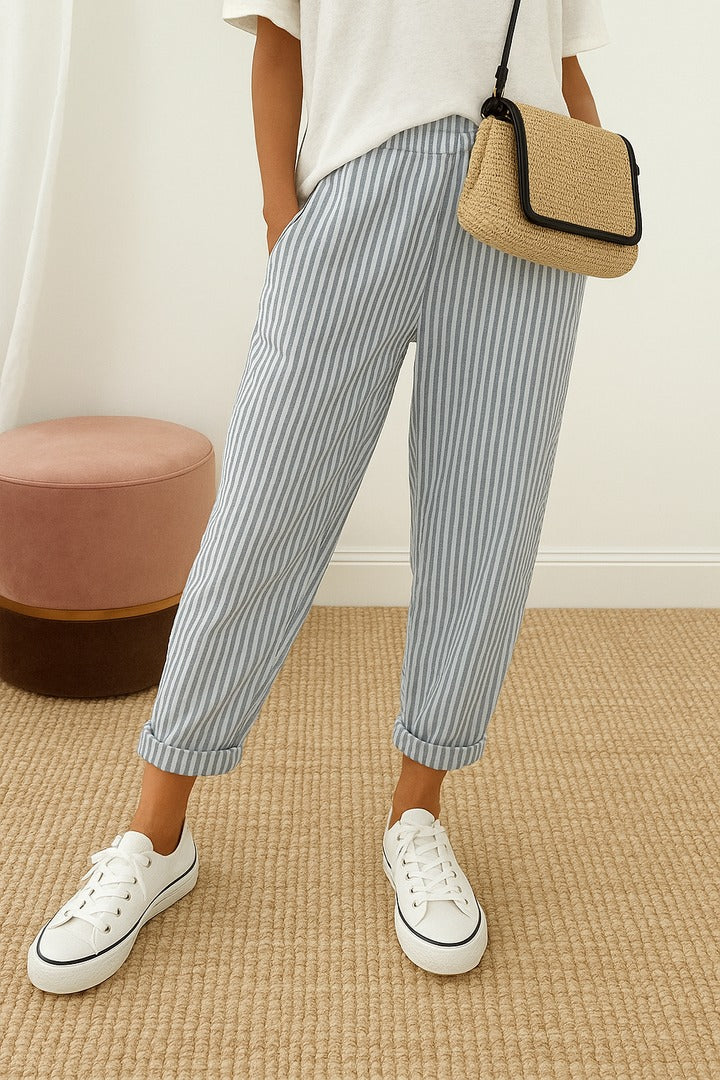 Pantaloni a righe Lore