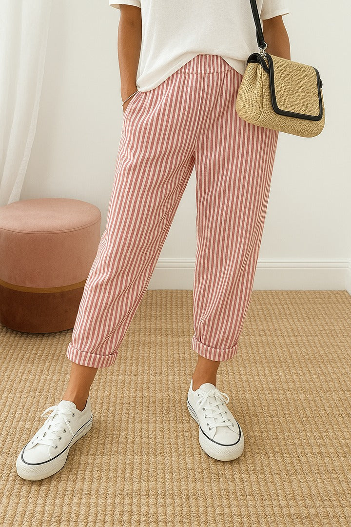 Pantaloni a righe Lore