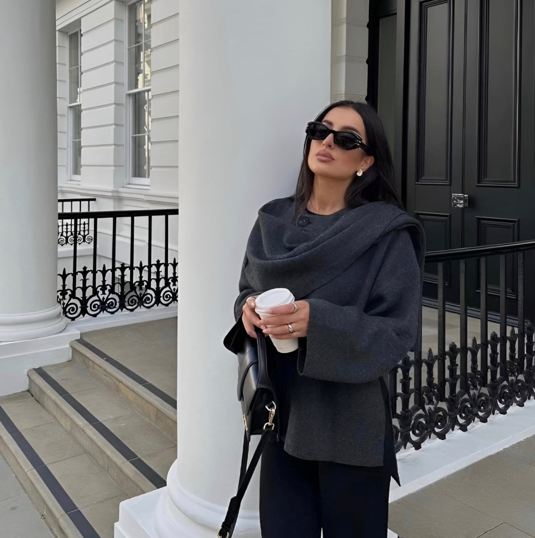 Elif Cape Coat - Viral
