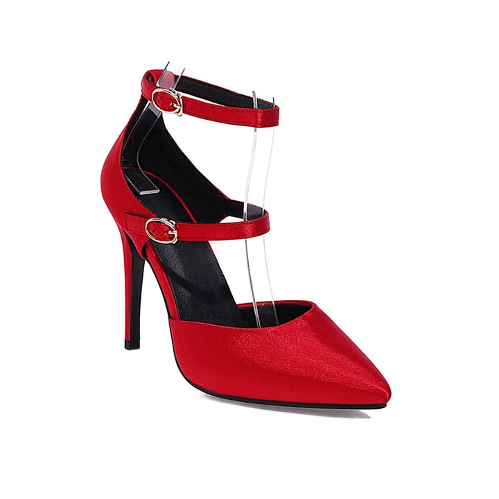 Escarpins en satin