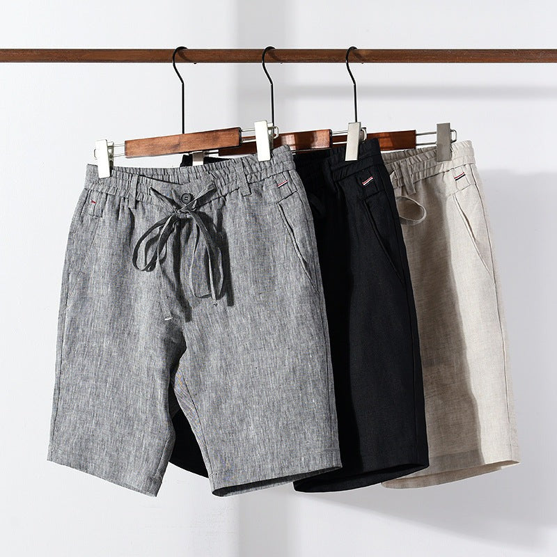 Short en lin Dune