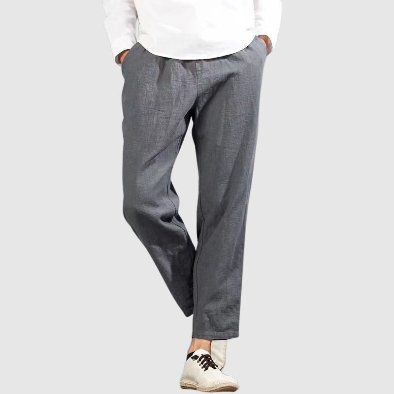Pantalon en lin Harbor de Lorenzo Vitali