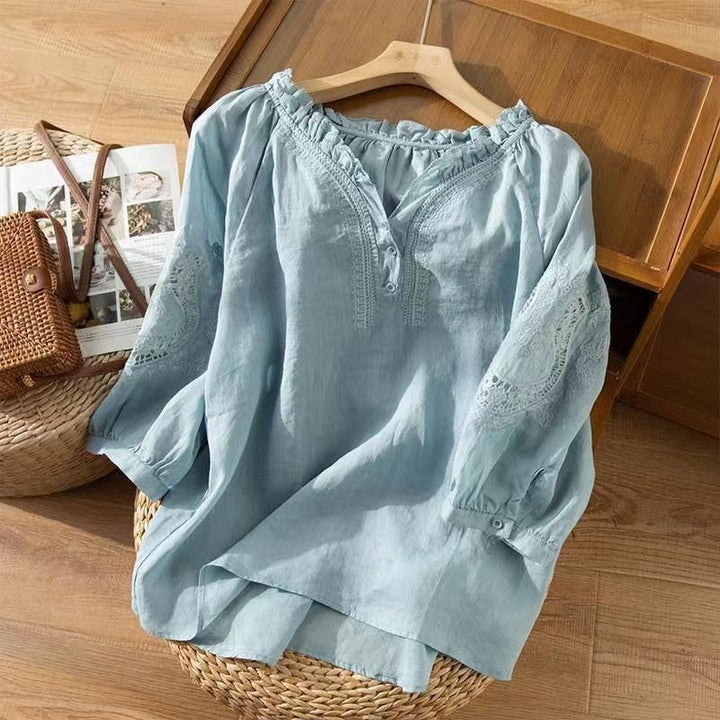 BLOUSE EN LIN NATALIA