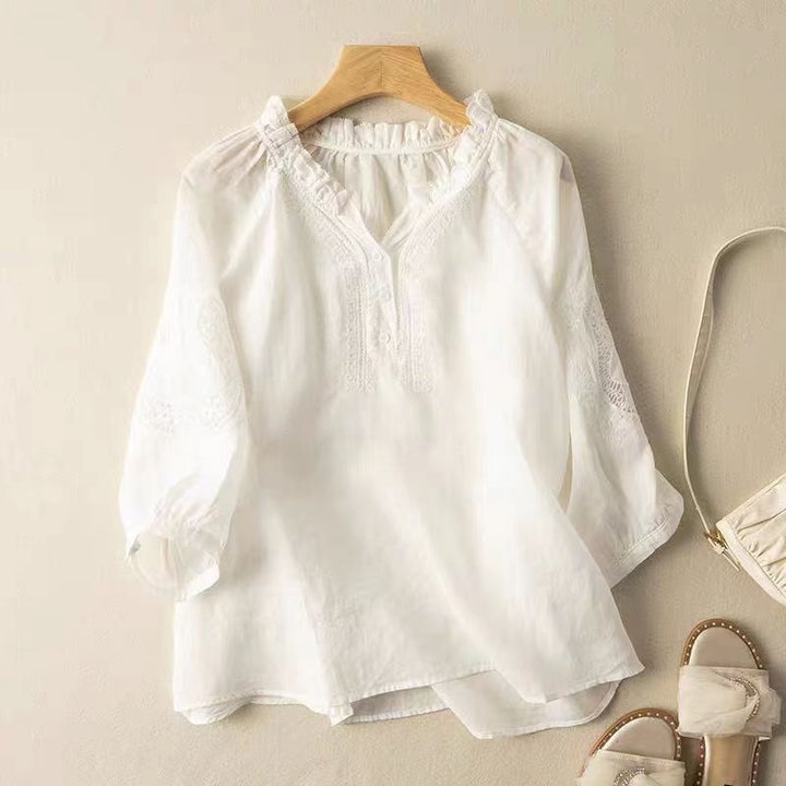 BLOUSE EN LIN NATALIA