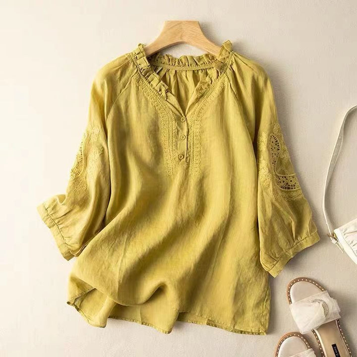 BLOUSE EN LIN NATALIA