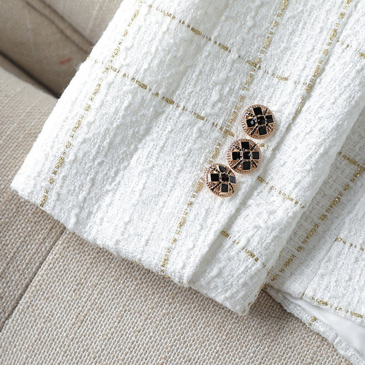 BLAZER À CARREAUX CELINA