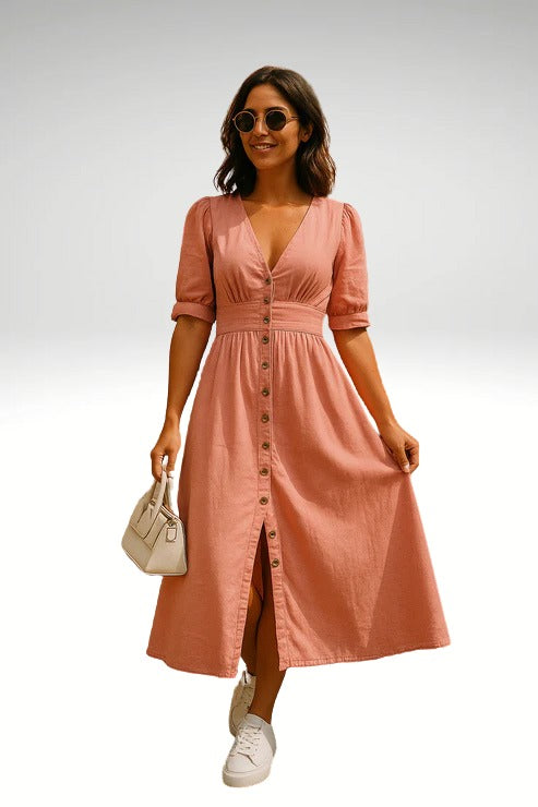 Amélia - Elegante abito in denim