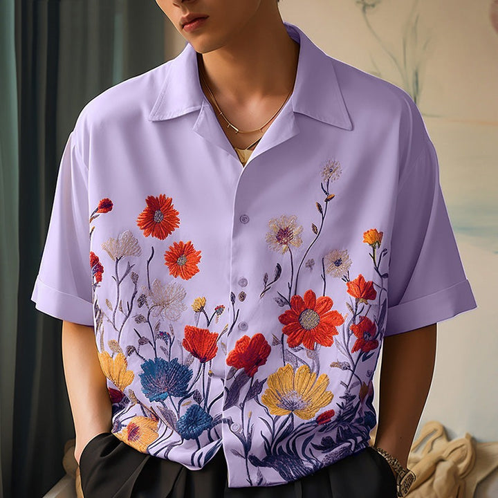 Chemise fleurie Lozano Lopez