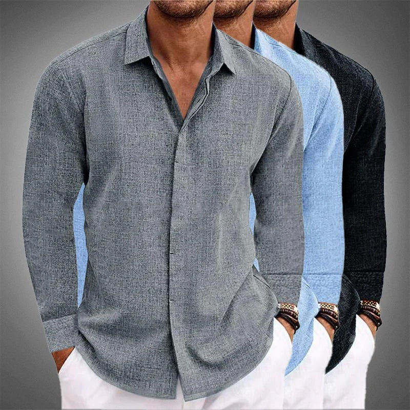 Chemise en lin Roberto Russo Amsterdam