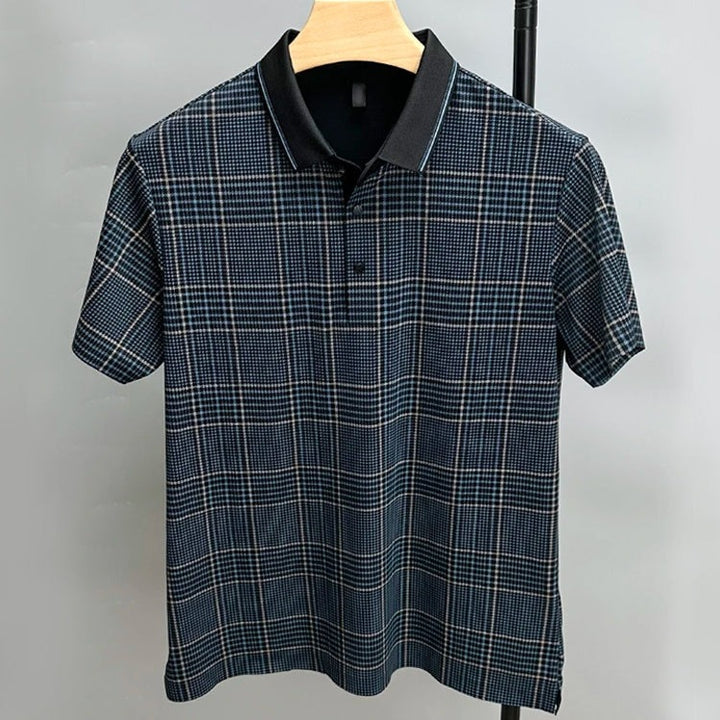 T-shirt a quadri metropolitani