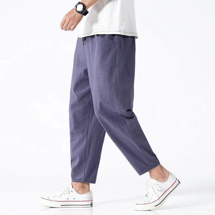 Pantalone corto urbano in cotone