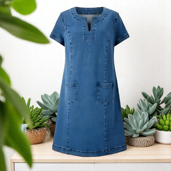 Gilja – Abito in morbido denim