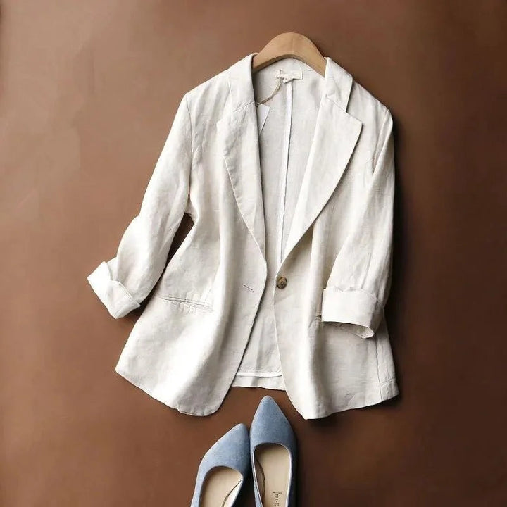 BLAZER EN LIN ALENA